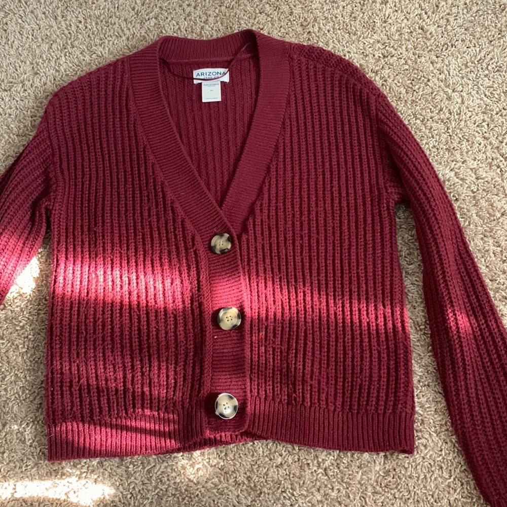 Button up knit cardigan